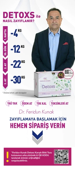 Feridun Kunak Detoxs Çayı 2 kutu Doğal Çay - 3