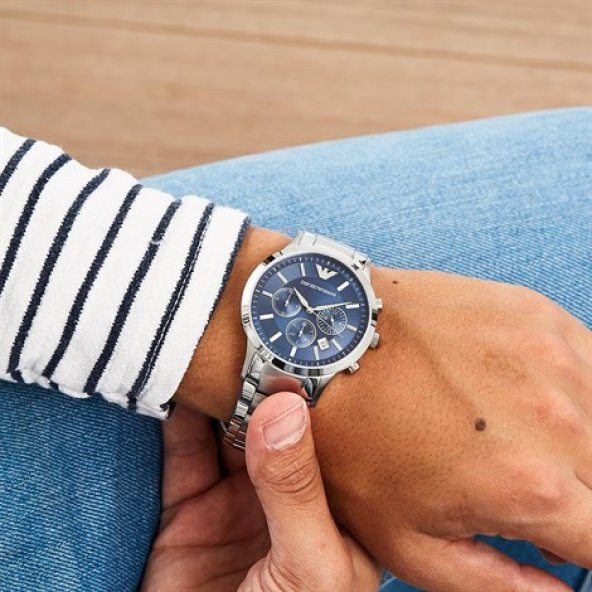 Emporio Armani AR2448 Erkek Kol Saati - 4