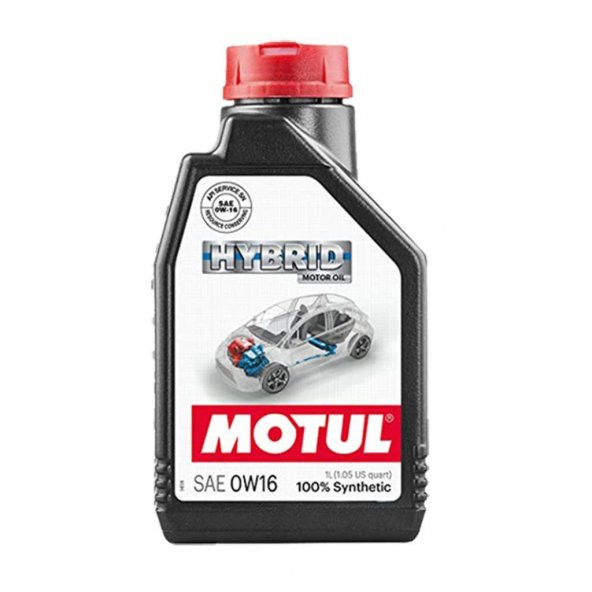 Motul Hybrid 0W-16 1 Lt Tam Sentetik Hybrid Motor Yağı