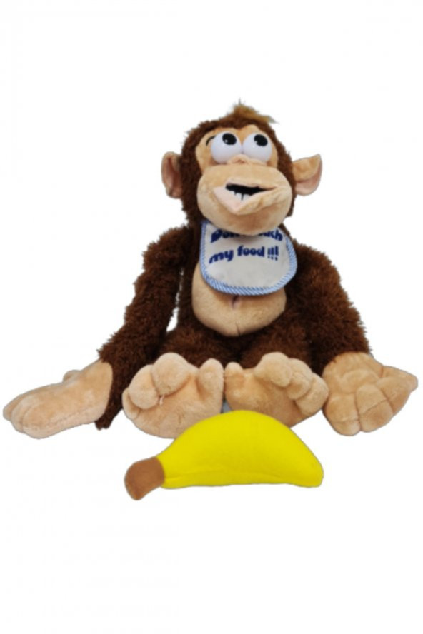 Peluş Maymun Pilli Ağlayan 22 Cm