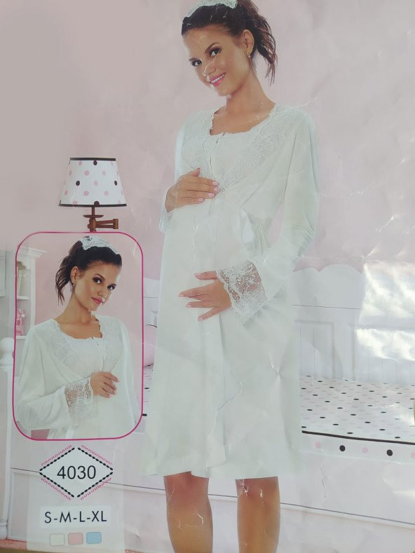 Limissi 4030 Sabahlık Beray Model - Ekru / XL - 2