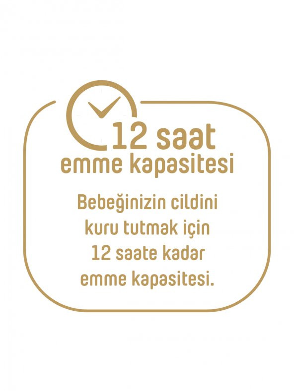 Pure Baby Organik Pamuklu Cırtlı Bez Pure Baby 4lü  Paket 3 Numara Midi 224 Adet - 7