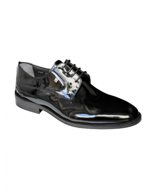 Fosco 2787 Siyah Rugan Klasik Erkek Ayakkabı
