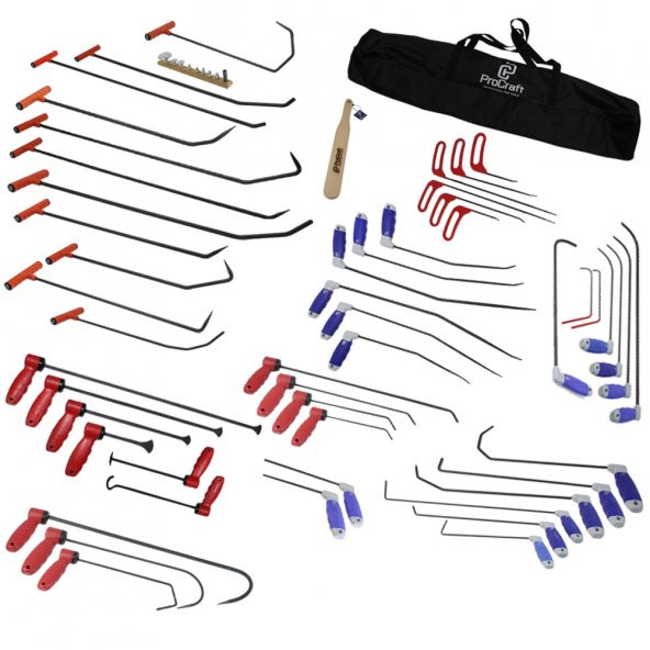 Pdr Tools 54 Parça Boyasız Göçük Düzeltme Set Kaporta Onarım - 1