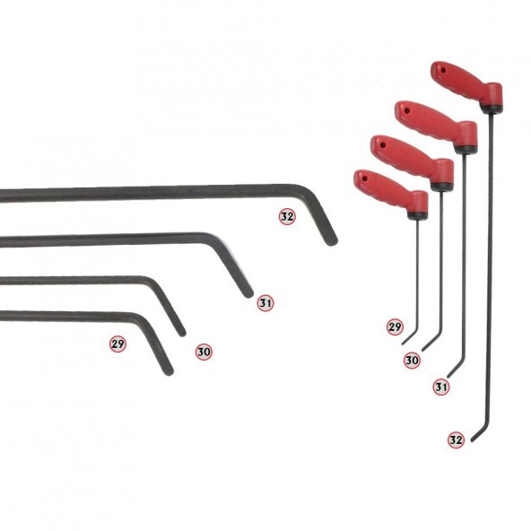 Pdr Tools 54 Parça Boyasız Göçük Düzeltme Set Kaporta Onarım - 3