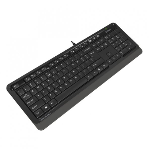A4 Tech FK10 Q Kablolu MM Klavye Gri USB - 4