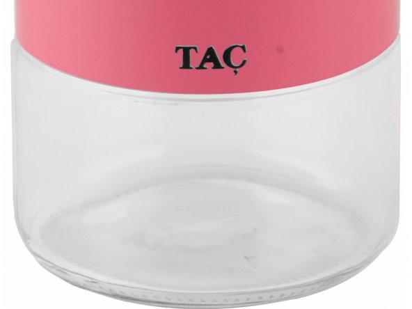 Taç Mia 3lü Orta Boy Kavanoz Seti Pembe - 4