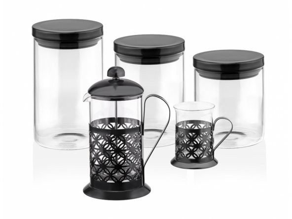 Taç Bonjour 5 Parça French Press Seti - 2