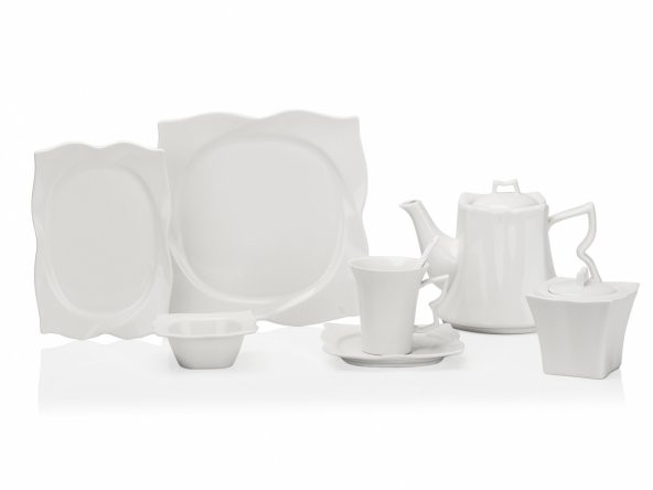 Taç Melani Arina 35 Parça 6 Kişilik Kahvaltı Takımı - 5