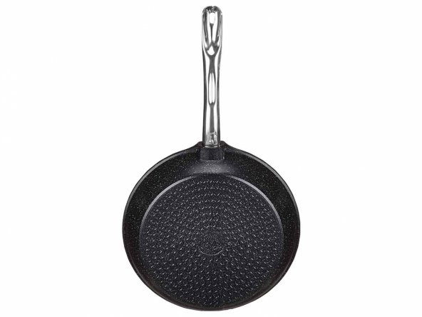 Taç İndüksiyon Gravita Döküm Tava 28 cm Siyah - 4