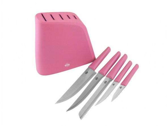 Taç Stark 6 Parça Bıçak Seti Pembe - 2