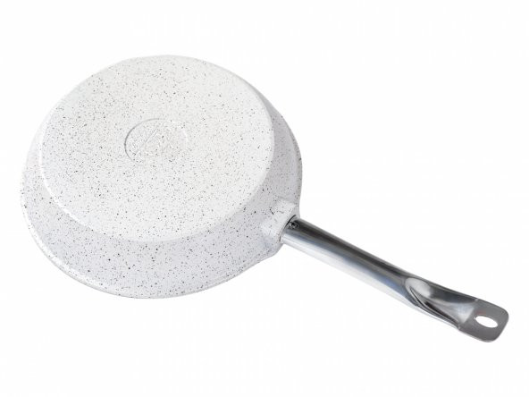 Aksu Granit Döküm Tava 26 cm Beyaz - 5