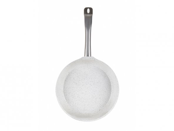 Aksu Granit Döküm Tava 26 cm Beyaz - 11