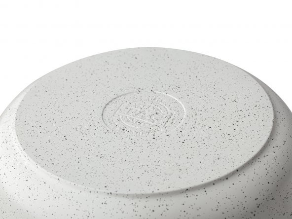 Taç Gravita Döküm Derin Tencere 22cm Beyaz - 4