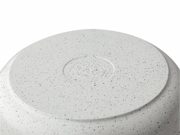 Taç Gravita Döküm Derin Tencere 22cm Beyaz - 9