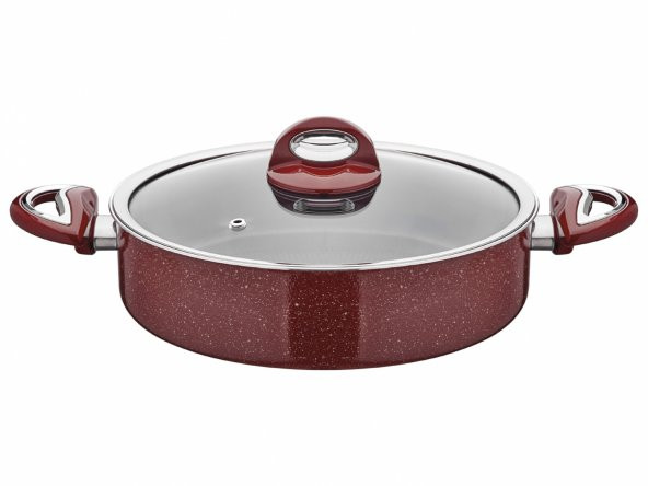 Taç Titan Granit Basık Tencere 28Cm - 12