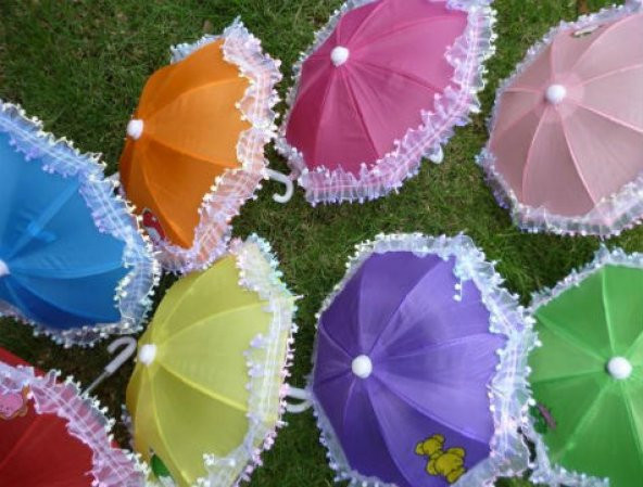 Dekoratif Mini Şemsiye HİLAYS
