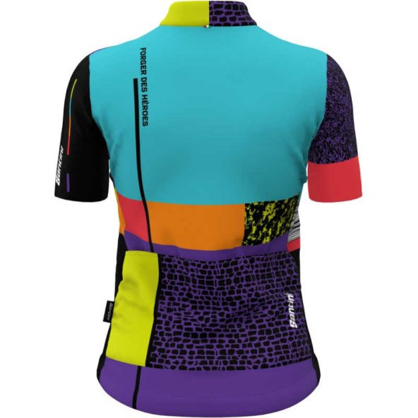 SANTINI PARIS ROUBAIX FORGER DES HEROES KADIN KISA KOL FORMA - 4