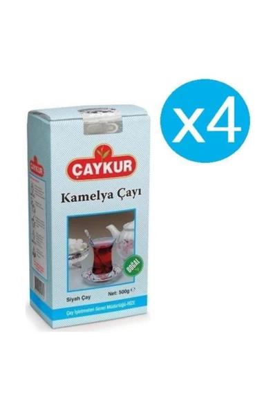 Çaykur Kamelya Çay 500 Gr X 4 Adet
