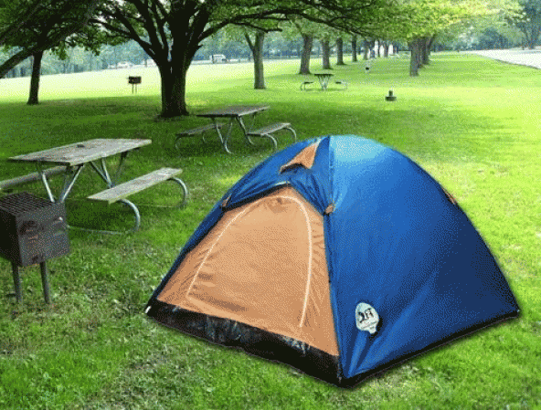 2 Kişilik Kolay Kurulumlu Katlanır Kamp Çadırı -Taşıma Çantalı HİLAYS