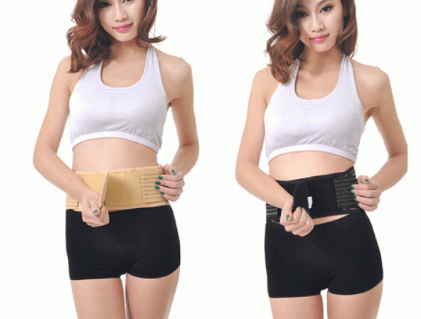 Manyetik Bel Korsesi (16 Mıknatıslı) Krem HİLAYS - 5