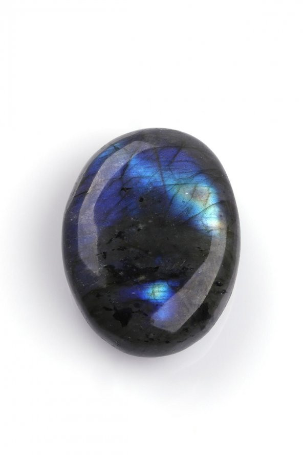 Labradorit Doğal Taş Oval Parça - 2