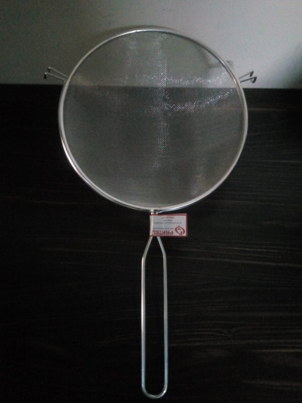 Orta Boy Metal Saplı Kalaylı Un - Süt - Şeker - Bakliyat Süzgeci 17 Cm HİLAYS - 4