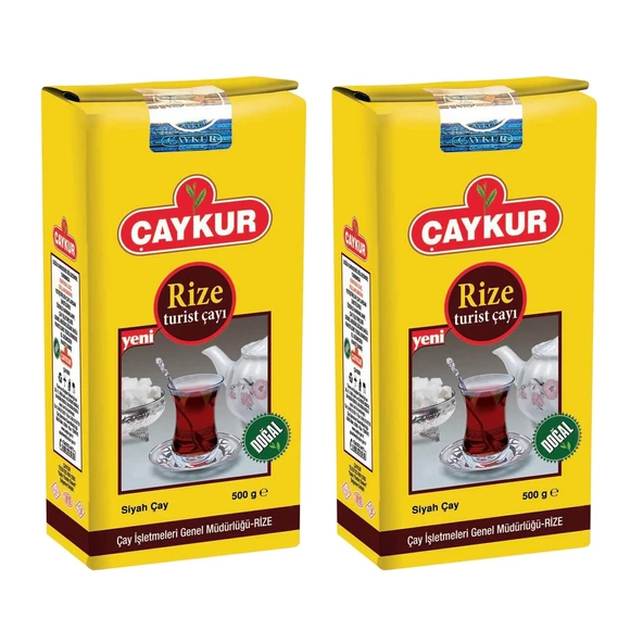 Çaykur Rize Turist 500 gr 2li Paket Dökme Çay
