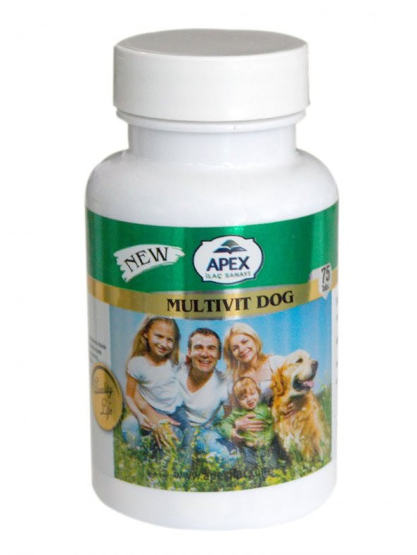 Multivit Dog - Amino Asit Tablet 75 Adet HİLAYS