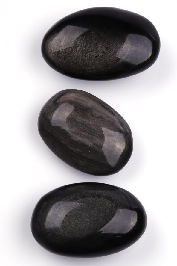 Rainbow Obsidyen Doğal Taş Oval Parça
