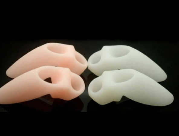 Ayak Bunyon Koruyucu 2 Parmağa Geçen Makaralı Set Ten Rengi HİLAYS - 2