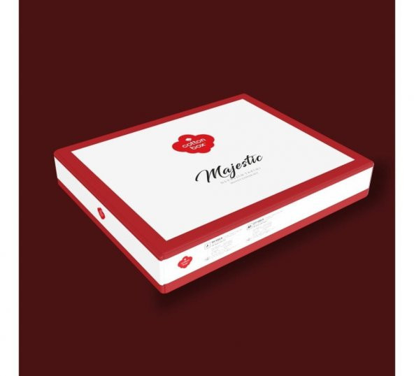 Cotton Box Majestic Seri Çift Kişilik Nevresim Takımı Coco Mercan HİLAYS - 2