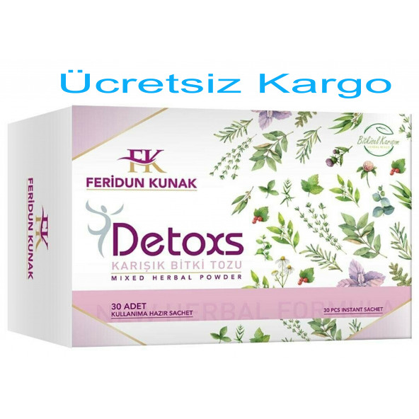 Feridun Kunak Detoxs Çayı 1 kutu Doğal Çay