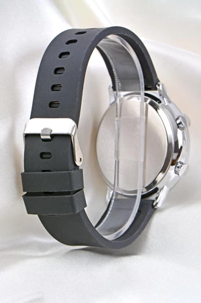 Yeni Sezon Büyük Kasa Tuşlu Led Kadın Unisex Dijital Kol Saati ST-304115 - 3