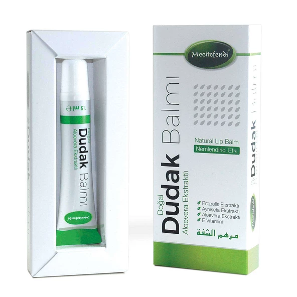 Mct. Doğal Dudak Balm (Aloe Vera Eks.) 15 Ml