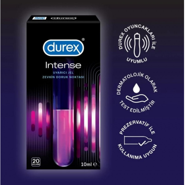 Durex Intanse Uyarıcı Jel 10 Ml. - 2