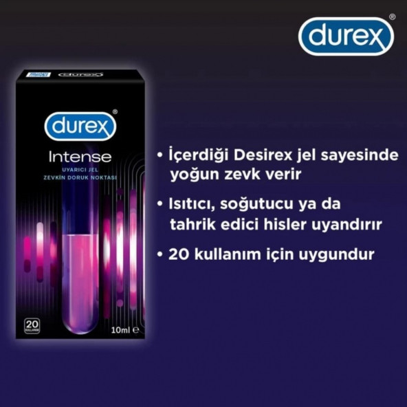 Durex Intanse Uyarıcı Jel 10 Ml. - 5