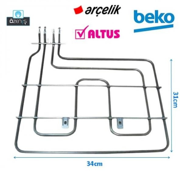 ARÇELİK-BEKO-ALTUS 262900064 FIRIN REZİSTANSI 2200 WATT - 1