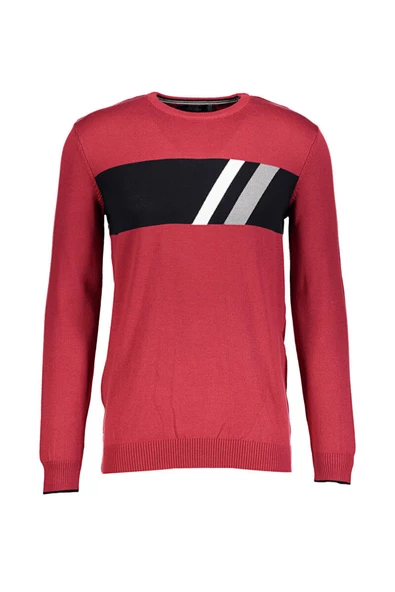 Cazador 21KCEEO03019 Erkek Kırmızı Bisiklet Yaka Kazak