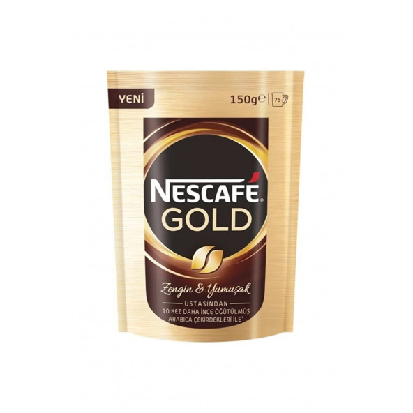 Nescafe Gold 150 gr Eko Paket Çözünebilir Kahve