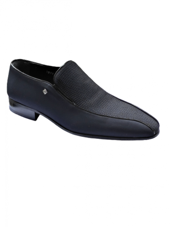 Fosco 1011 Siyah Süet Klasik Ayakkabı
