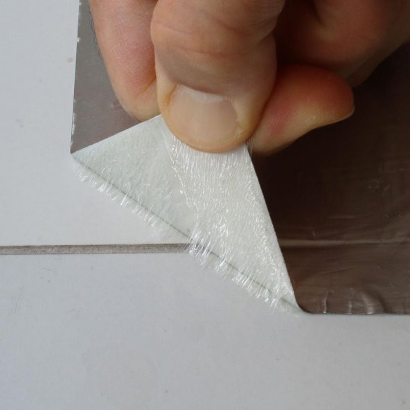 Ultra Güçlü Su Geçirmez Tamir Yama Bandı Alüminyum Kaplı 10 x 15 cm 4 ADET - 3