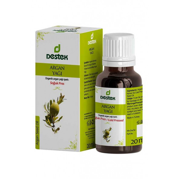 Destek Argan Yağı 20 ml