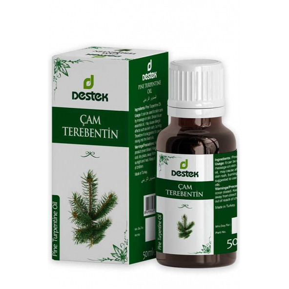 Destek Çam Terebentin Yağı 50 ml