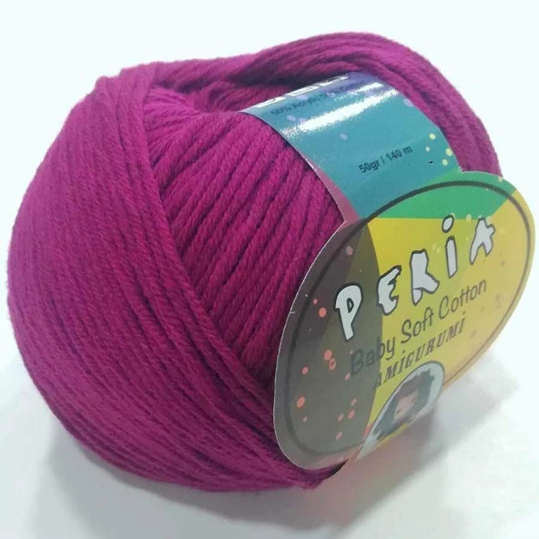 Peria Baby Cotton Amigurumi Örgü İpi 112 Mürdüm