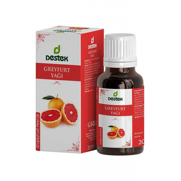 Destek Greyfurt Yağı 20 ml