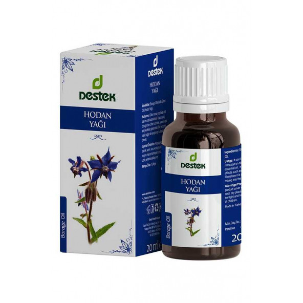 Destek Hodan Yağı(Soğuk Pres) 20 ml