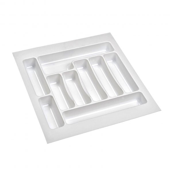 Çekmece İçi Kaşıklık 47 x 49 cm Beyaz Mutfak Çekmece Düzenleyici