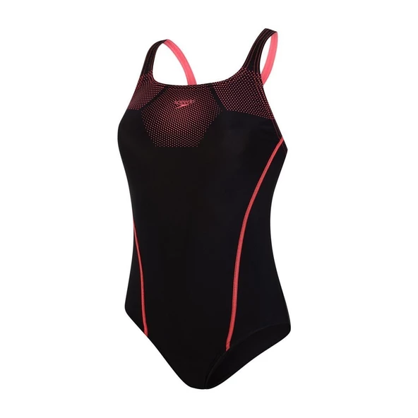 Speedo Endurance 10 Siyah Kadın Yüzücü Mayosu 8-12346B023 - 11