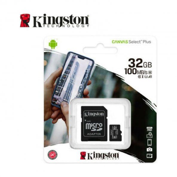 KINGSTON 32GB MICRO SDHC CANVAS CL10 SDCS2/32GB - 2